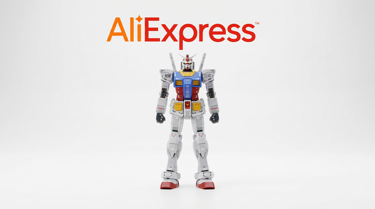 Gundam fígúrur á AliExpress