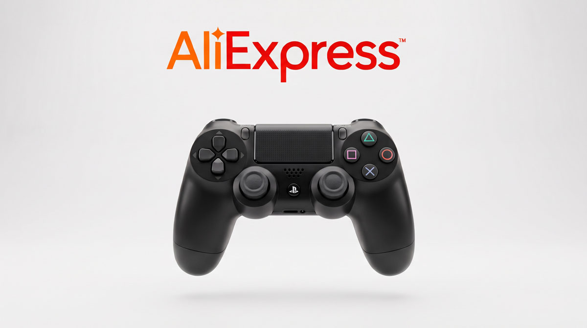 Sony DualShock 4 stjórnandi á AliExpress fyrir íslenska kaupendur